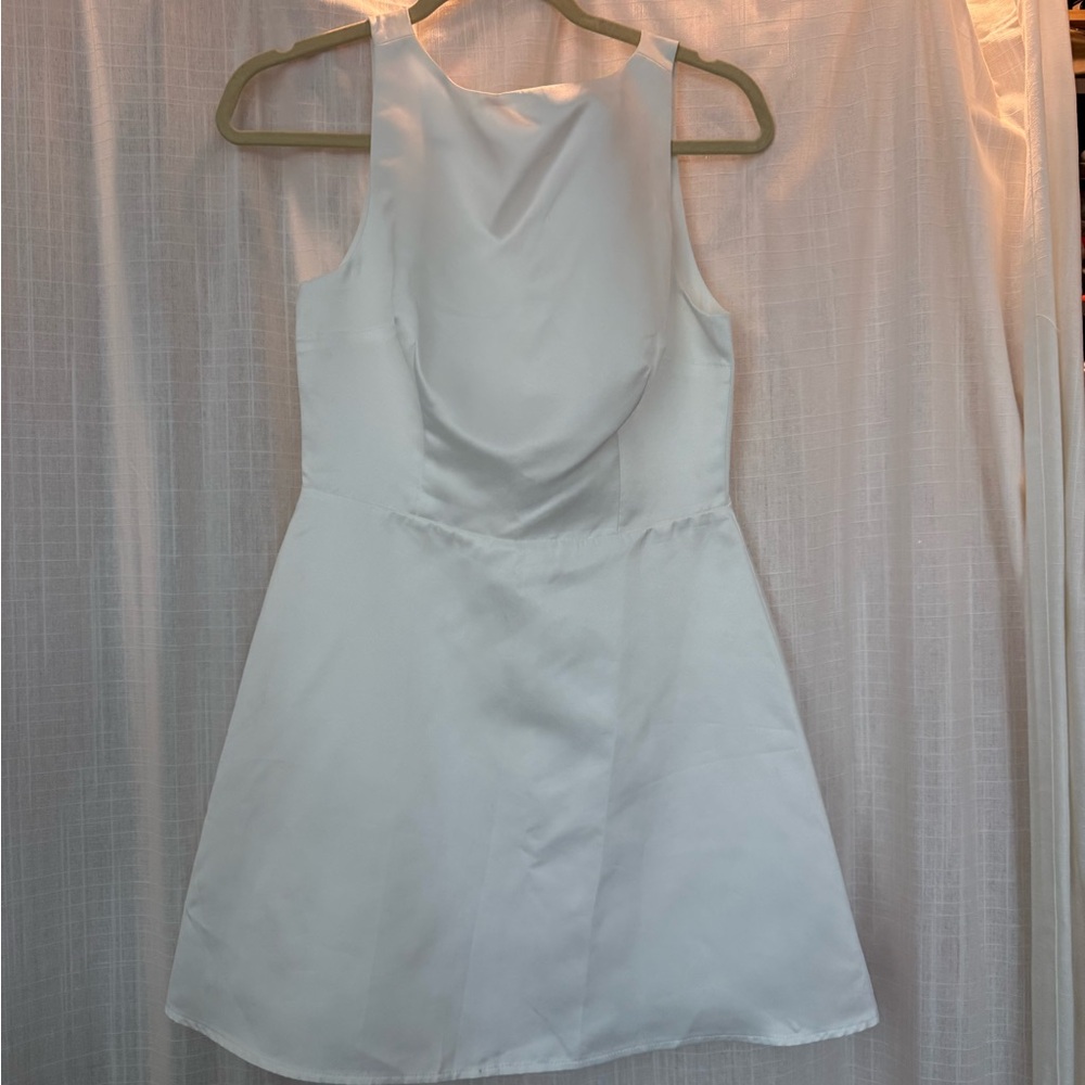 NWT Reformation Zeno White Mini Dress
